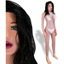 Poupée gonflable suceuse réaliste Sarah