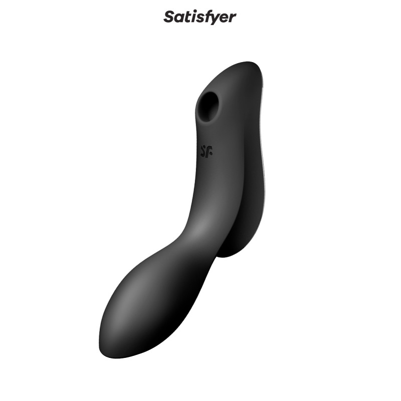 Vibro à air pulsé Curvy Trinity 2 noir